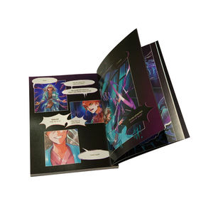 บริการพิมพ์หนังสือการ์ตูนปกอ่อนแบบฟอยล์สีเต็มรูปแบบ พิมพ์ตามสั่งและปรับแต่งได้ - Product Image 4