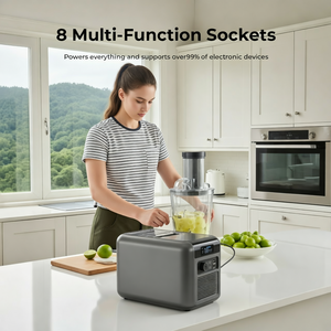 <b>Solar</b> Generator 800W 512Wh Lithium Battery Off Grid <b>Mini</b> Camping Portable Power Station <b>Solar</b> Power System - Product Image 2