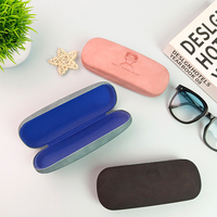 Étui à lunettes en cuir PU luxueux et à la mode Étui et sac à lunettes optiques personnalisés de haute qualité