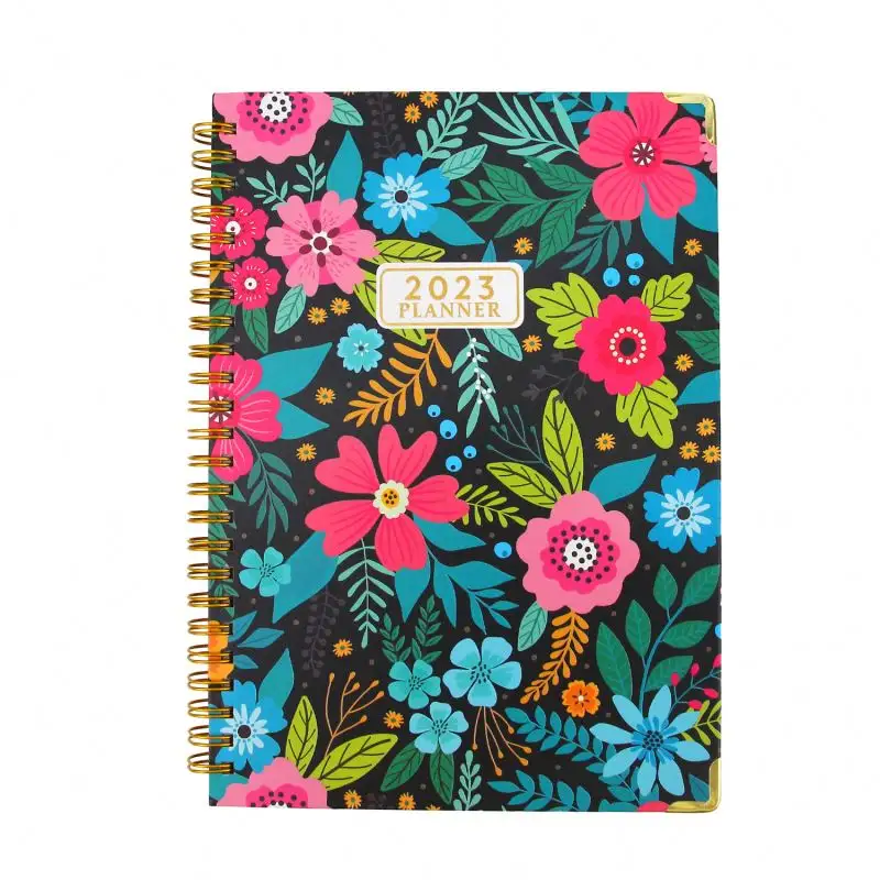 Fair Price Beautiful Notebook Day Planner 2023 Binder 2022 Pour Une Boss Lady Plastic Circle Ring Note Book