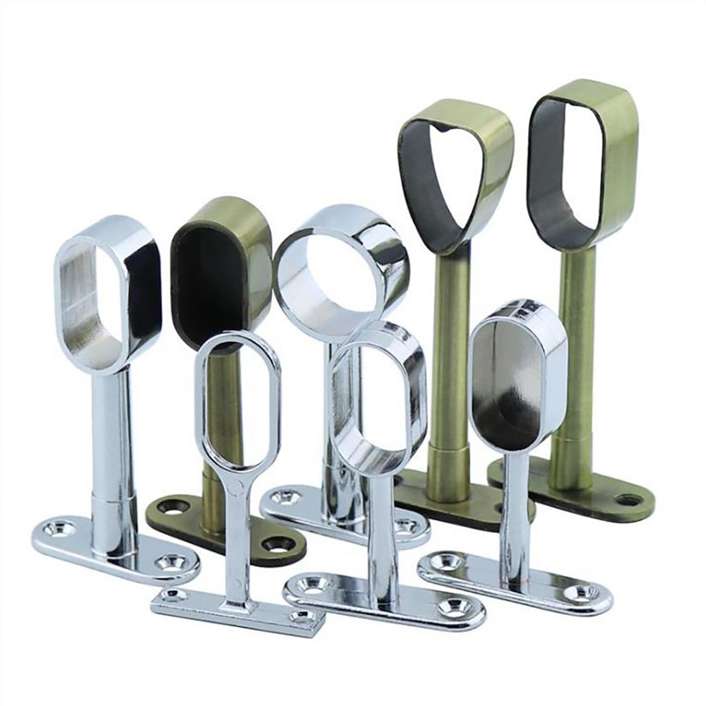 Staffe Per Guardaroba 4 Pezzi In Acciaio Inox 304 - Supporti Per Asta Da 25mm, Per Armadi, Cucine, Bagni - Foto 4
