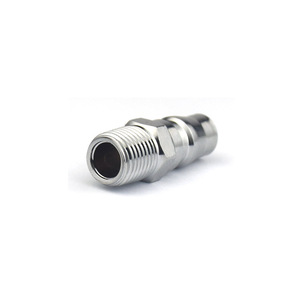 <b>Quick</b> Coupler Pneumatic <b>Connector</b> Male Thread 57mm For Gas Inflation Gauge European Style - Product Image 5