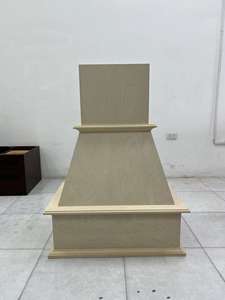 Cache-hotte de cuisine en bois avec ampoule, design contemporain, installation facile pour meuble de cuisine - Product Image 4