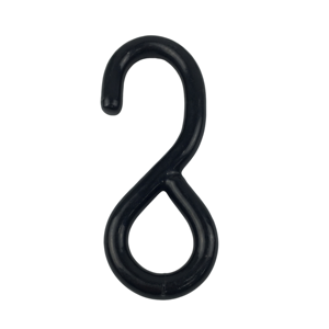 Vente en gros de haute qualité pour le contrôle du fret Crochets en <span class=keywords><strong>S</strong></span> Mousquetons en plastique Finition unie OEM Sangle d'arrimage à cliquet industrielle - Product Image 2