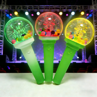 Bâton lumineux portable en forme de cœur, rechargeable par USB, avec logo personnalisé, idéal pour les concerts, les fêtes, les événements, les fans - Vente chaude