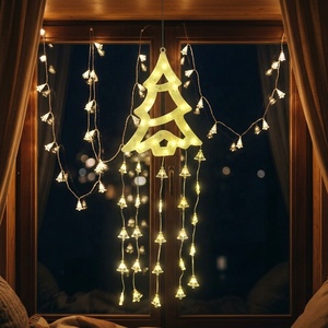Guirlande lumineuse <span class=keywords><strong>de</strong></span> <span class=keywords><strong>Noël</strong></span> 70 cm pour fenêtre, flocons <span class=keywords><strong>de</strong></span> neige, étoiles, sapin <span class=keywords><strong>de</strong></span> <span class=keywords><strong>Noël</strong></span>, intérieur/extérieur, mur, pour mariage, fête, vente flash, lumières <span class=keywords><strong>de</strong></span> <span class=keywords><strong>Noël</strong></span> - Product Image 2