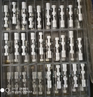 Eje de motor de mecanizado CNC, ranura estriada, eje largo corto, acero inoxidable, cromado, engranaje liso, servicio de personalización del eje