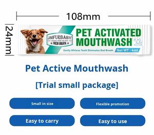 Campioncino Gratuito: Collutorio per Cani e Gatti per la Pulizia Dentale, Rimozione del Tartaro, Rinfrescante per l'Alito, Cura Quotidiana ad Azione Rapida per Animali Domestici - Product Image 1