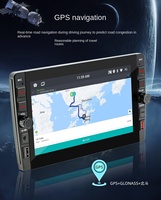 Autoradio 9 pouces avec Carplay, lecteur DVD, port USB frontal, écran tactile, puce A7, 2 Din, Android 12, écran de voiture, navigation GPS