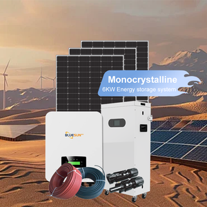 Sistema Solar Completo a Buen Precio, 5KW 6KW 10KW <span class=keywords><strong>12KW</strong></span> 16KW 20KW, Sistema Solar Híbrido para Uso Residencial - Product Image 1