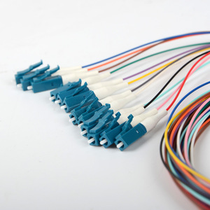 Paquete de 12 Cables de Fibra Óptica LC/UPC APC de 0.9mm, 1m <span class=keywords><strong>SM</strong></span>, 1m SC APC, Pigtails Ópticos de Colores, Equipo de Fibra Óptica - Product Image 4