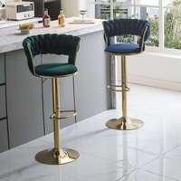 Tabouret de bar moderne à hauteur réglable, chaise de bar pivotante pour comptoir, tabouret de bar haut pour la maison et le bureau de caisse, vente en gros d'usine
