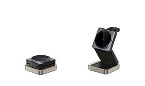 <span class=keywords><strong>Mag</strong></span> 3-IN-1 Travel 15W Station <span class=keywords><strong>de</strong></span> charge magnétique pliable sans fil pour téléphones intelligents, montre et écouteurs - Product Image 4