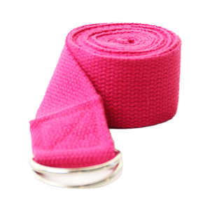 Cinto de Alongamento de Yoga em Algodão Ecológico, Tamanho Personalizado, com Fivela Durável para Uso em Casa e Estúdio - Product Image 3