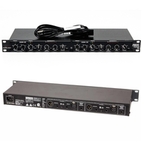Compresseur/Gateur double canal 266XL avec suppression de rétroaction électronique professionnelle Dbx pour égaliseur graphique audio