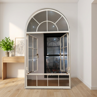 Ventanas Abatibles Francesas de Aluminio DEMEA AS2047 NFRC con Doble Acristalamiento, Insonorizadas, Vidrio Templado Low-e y Aleación de Aluminio