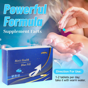 LUVVITA Integratore Energetico Personalizzato per la Salute Maschile, Pillole Blu con Peptidi di Ostrica e Radice di Maca, Supporto Immunitario, 60 Compresse - Product Image 3