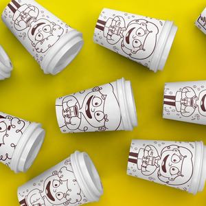 <span class=keywords><strong>Vasos</strong></span> <span class=keywords><strong>de</strong></span> cartón personalizados <span class=keywords><strong>de</strong></span> 6oz y 8oz, <span class=keywords><strong>vasos</strong></span> <span class=keywords><strong>de</strong></span> papel <span class=keywords><strong>para</strong></span> café con una sola pared biodegradable, desechables - Product Image 2