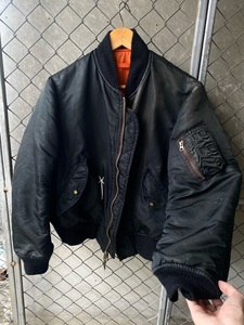 Chaqueta de Piloto <span class=keywords><strong>Aviador</strong></span> para Hombre, Gruesa, de Invierno, con Logotipo Personalizado, Estilo Retro MA-1, con Cremallera de Cobre - Product Image 4