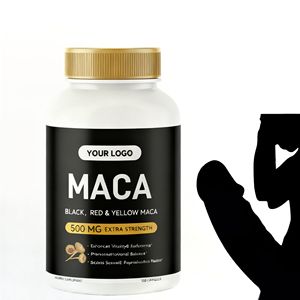 Dismok Extra Strength 1500mg Kapsul Ekstrak Maca Hitam <span class=keywords><strong>Ginseng</strong></span>-Pengelola Energi Dukungan Imunitas untuk Pria Dewasa 60 - Product Image 1
