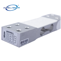 Amowellsensor Capteurs de force haute précision 10kg 100kg Cellules de charge en alliage d'aluminium Einzelpunkt-Gewichtssensor-Wagezelle Sensor