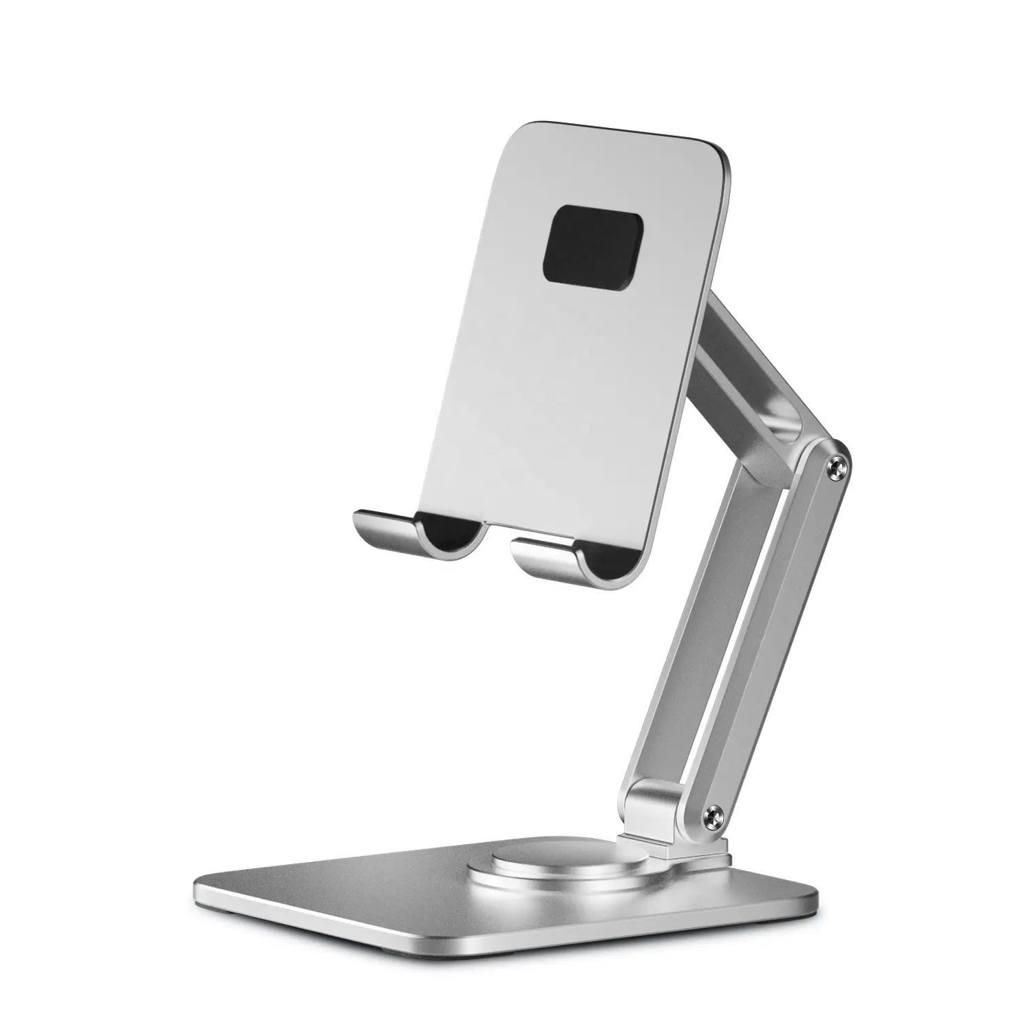 2023 Nieuwe Aankomst Draagbare 360 Rotatie Metalen Aluminium Standaard Mobiele Telefoon Houder Desktop Tablet Standaard Opvouwbare Laptop Houder