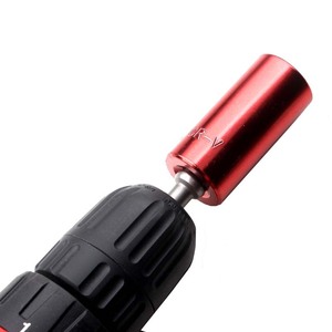 3/8 <b>Drill</b> <b>Bit</b> Extension Rod 50mm Length 45 Steel Zinc Plated Adaptor For Power Tools - Product Image 3