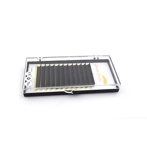 <span class=keywords><strong>0</strong></span>.15/<span class=keywords><strong>0</strong></span>.20 Split Conseils Ellipse Plat Extension De Cils <span class=keywords><strong>Double</strong></span> Embout OEM marque privée - Product Image 2