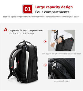 Mochila para Portátil Tigernu al por Mayor con USB, Impermeable, de Gran Capacidad, para Trabajo y Viajes, para Hombre - Product Image 5