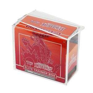 Estuche acrílico para tarjetas con ilustraciones de Charmander y Dragonite para uso en escritorio - Product Image 4