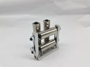 ארבעה-רולר חשמל כבל חוט מדריך רולר לפירוק, ברזל בסיס פלדה רולר GP traverse יחידה חוט כפול פיר ליניארי מדריך - Product Image 6