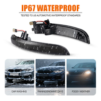 Lot de 2 clignotants séquentiels à LED intégrés au rétroviseur pour Ford Kuga Escape EcoSport C-Max Focus