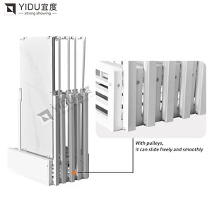 Mở rộng slab xoay Slider Rack đá cẩm thạch hiển thị mảnh và showroom Trần treo móc áo - Product Image 3