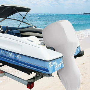 Housse en <span class=keywords><strong>toile</strong></span> indéchirable pour <span class=keywords><strong>bateau</strong></span> hors-bord, robuste, de haute qualité, pour moteur marin - Product Image 6
