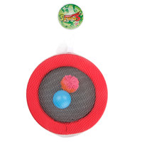 Jeu de mini-plateaux volants pour enfants, personnalisé, avec filet élastique, pour trampoline, plage et activités de plein air, avec ballon