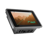 Argon Industrial Edition HMI-Gehäuse Kompatibel mit Offiziellem Raspberry Pi Display 5-Zoll/7-Zoll HMI-Gehäuse