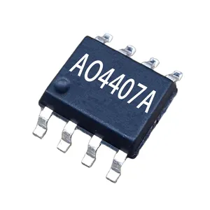 AO4407A SOP-8 Hot Sale Ic Chips Voltage Regulator Electronic Ic Chips Processor AO4407A High Quality Original Standard SOP / -