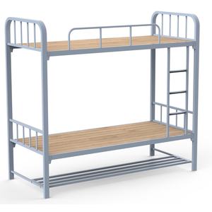 Top-Betrouwbare Student Stapelbed Metalen Slaapzaal Met Trap Voor Campus Accommodatie Wonen - Product Image 1