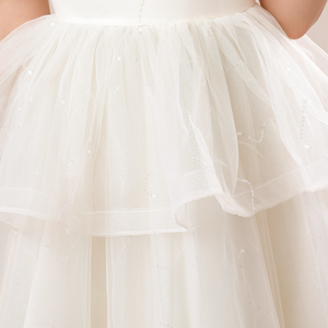 Vestido para niños <span class=keywords><strong>Amazon</strong></span> transfronterizo 2023 nueva malla pomposa falda flor niño rendimiento vestido <span class=keywords><strong>de</strong></span> niña <span class=keywords><strong>de</strong></span> gama alta - Product Image 6