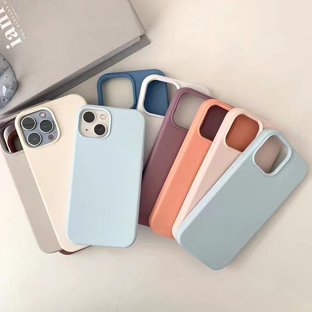 Wholesale Luxury Silicone Tpu Shockproof Back Cover Phone Case for iPhone 16 15 14 13 Mini Pro Max XR XS X Phone Case