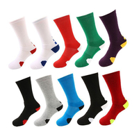 2022 faible QUANTITÉ MINIMALE DE COMMANDE Personnalisé Logo Super Courir Vélo de Sport D'élite Ras Du Basket-Ball Hommes Terry Chaussettes de Sport