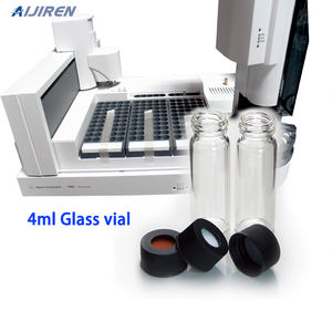 ขวดแก้วใสสำหรับตัวอย่างขนาด 4 มล. ฝาเกลียวสีดำแบบเปิดกว้าง รุ่น 13-425 สำหรับโครมาโทกราฟี ออโต้แซมเพลอร์ - Product Image 3