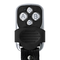 Télécommande 433 MHz pour ouvre-porte de garage électrique, duplicateur de contrôle sans fil, clonage de code fixe, émetteur d'apprentissage de code