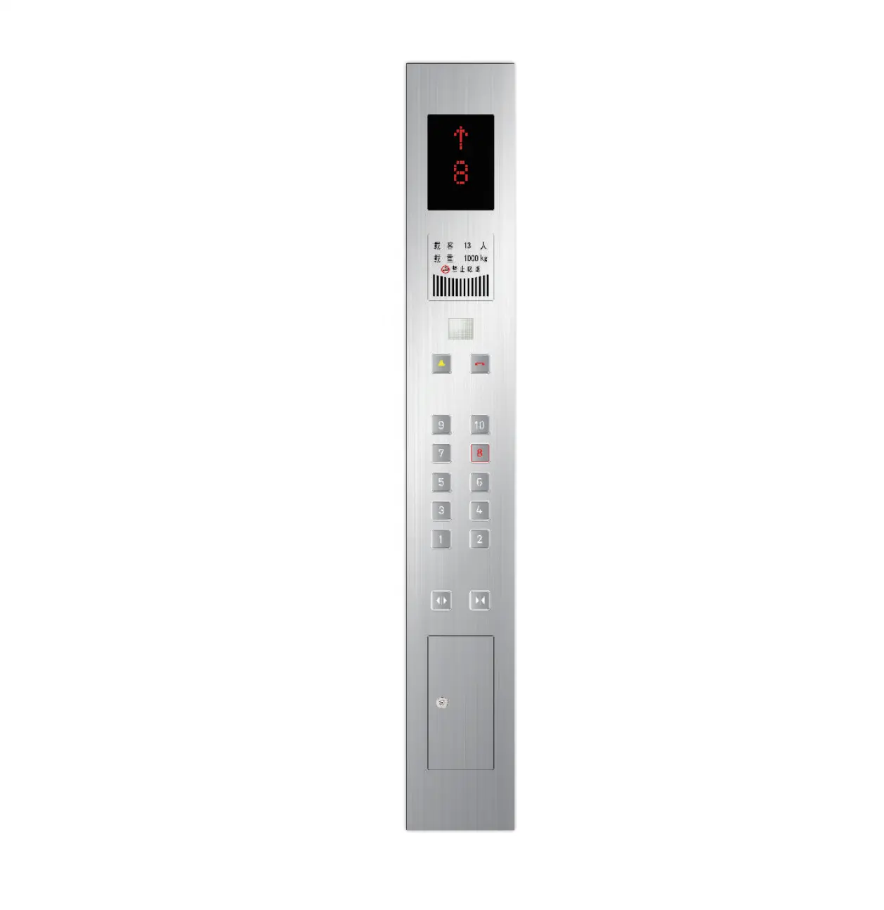 Stainless Steel Material Type Elevator Lift COP/COP-A