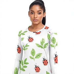 เสื้อรัดรูปแห้งเร็วสำหรับออกกำลังกายและกิจกรรมกลางแจ้ง - Product Image 1