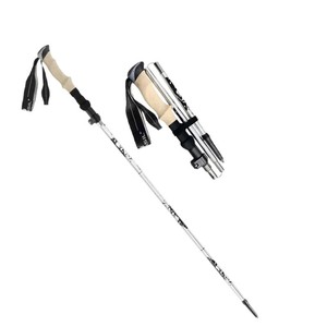 Bâtons de randonnée Necasil 30-110 cm en alliage d'aluminium, 5 sections pliables, ultralégers, portables, pour la randonnée en plein air - Product Image 2