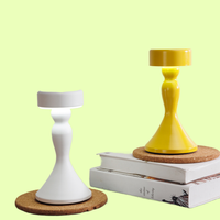 Lampe de chevet intelligente sans fil rechargeable pour hôtel et restaurant, chargeur sans fil LED doré tactile, lampe de table décorative