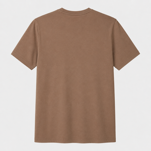 Men's Brown Western <b>Cowboy</b> Riding Horse Print Short Sleeve <b>T</b>-<b>Shirt</b> Regular Fit Casual O-Neck Jersey Cotton - Product Image 5