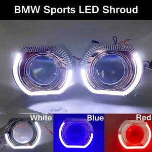 BMS MOTORSPORTS BMS30 LED Daytime Running <b>Light</b> 12V 30W 6500LM <b>Angel</b> Eye With Turn Signal - Product Image 5