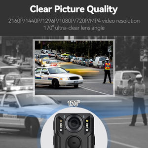 G-sensore 4K professionale portatile corpo macchina fotografica/corpo indossato fotocamera con visione notturna e rilevamento del movimento macchina fotografica più calda del corpo - Product Image 4